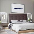 Cabeceira Casal 1,40m Roma Corano - Pallazio Cor Marrom