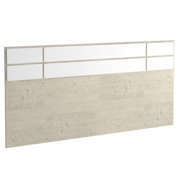 Cabeceira Casal 100% Mdf 2298 Marfim Areia/branco - Foscarini