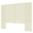Cabeceira Casal 100% Mdf Off White Tw153 - Dalla Costa