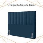 Cabeceira Casal 138 Cm Dubai Veludo Soon