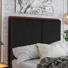 Cabeceira Casal 138 Cm Lizz Veludo Soon