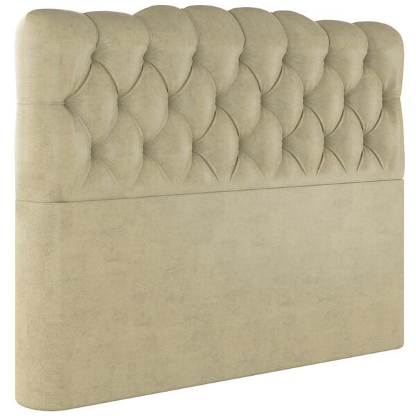 Cabeceira Casal 138 Cm Milan Veludo Soon