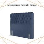 Cabeceira Casal 138 Cm Vegas Veludo Soon