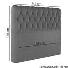 Cabeceira Casal 138 Cm Vegas Veludo Soon