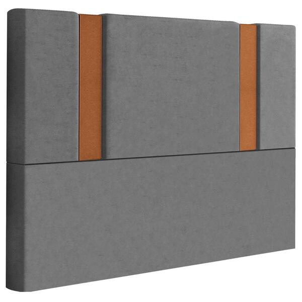 Cabeceira Casal 138 Cm Veron Veludo Soon