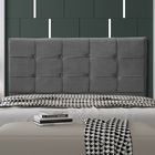 Cabeceira Casal 138cm Para Cama Box Painel Ana Luisa Suede  C