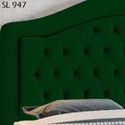 Cabeceira Casal 140 Cm Balize Veludo Sl 940 Peer