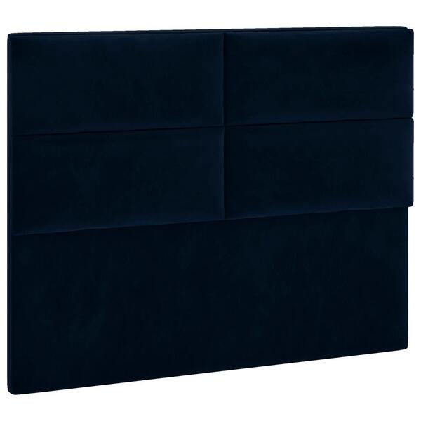 Cabeceira Casal 140 Cm Barcel Veludo Peer