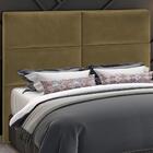 Cabeceira Casal 140 Cm Barcel Veludo Peer