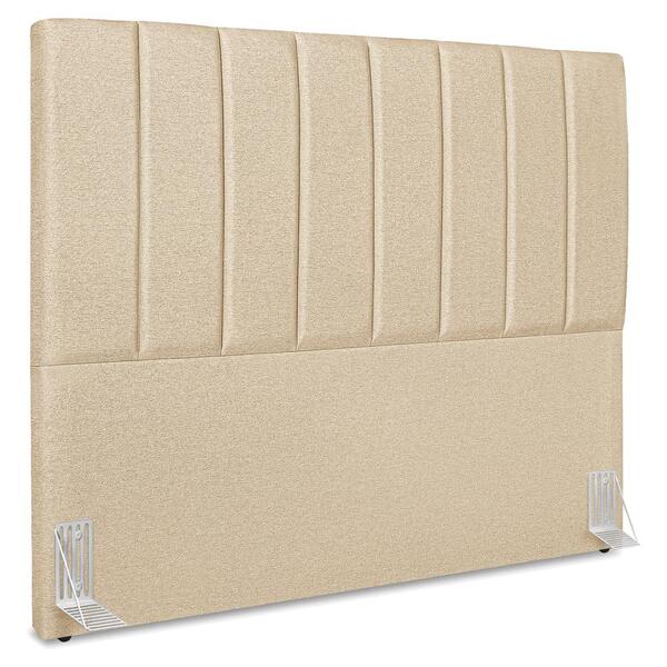 Cabeceira Casal 140 Cm Com Frame Dalia Linho Artte