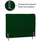 Cabeceira Casal 140 Cm Dumos Veludo Peer