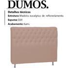 Cabeceira Casal 140 Cm Dumos Veludo Peer