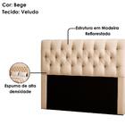 Cabeceira Casal 140 Cm Emilia Veludo Id Milani Store