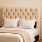 Cabeceira Casal 140 Cm Emilia Veludo Id Milani Store