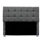 Cabeceira Casal 140 Cm Estofada Larissa Em Suede Com Frame Ci