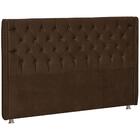 Cabeceira Casal 140 Cm Firezz Veludo Peer
