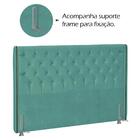 Cabeceira Casal 140 Cm Firezz Veludo Peer