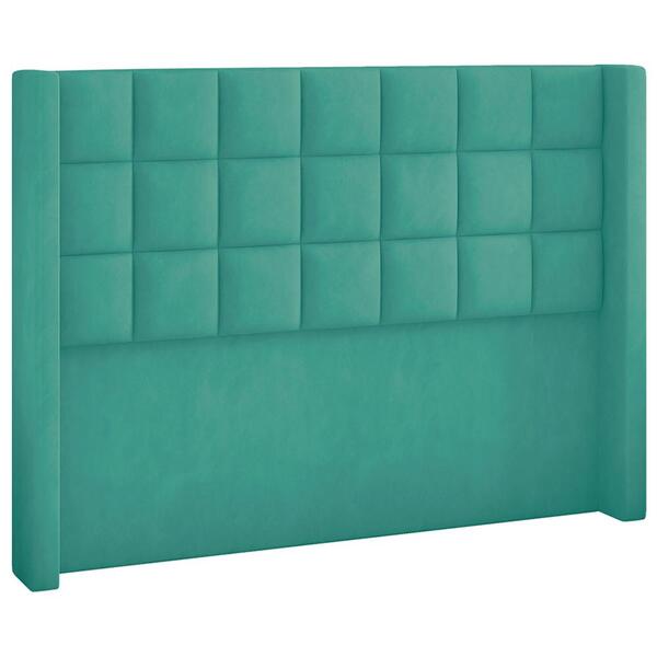 Cabeceira Casal 140 Cm Genov Veludo Peer