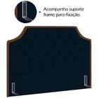 Cabeceira Casal 140 Cm Horion Veludo Peer