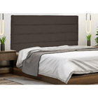 Cabeceira Casal 140 Cm Livia Suede - Ssx Multicoisas - Café