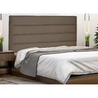 Cabeceira Casal 140 Cm Livia Suede - Ssx Multicoisas - Carame