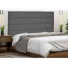 Cabeceira Casal 140 Cm Livia Suede - Ssx Multicoisas - Cinza