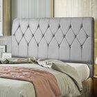 Cabeceira Casal 140 Cm Málaga Cinza