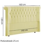 Cabeceira Casal 140 Cm Mirag Corano Peer