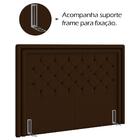 Cabeceira Casal 140 Cm Padov Veludo Peer