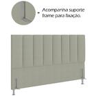 Cabeceira Casal 140 Cm Sevill Veludo Peer