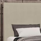 Cabeceira Casal 140 Cm Troy Veludo Peer.