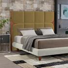 Cabeceira Casal 140 Cm Veron Veludo Peer