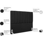 Cabeceira Casal 140cm Allia Linho Rm