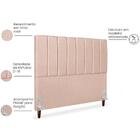 Cabeceira Casal 140cm Arlla Linho Rm