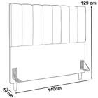 Cabeceira Casal 140cm Arlla Linho Rm