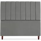 Cabeceira Casal 140cm Arlla Suede Rm