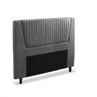 Cabeceira Casal 140cm Barcelona  Chumbo