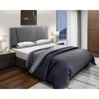 Cabeceira Casal 140cm Barcelona  Chumbo