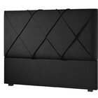 Cabeceira Casal 140cm Bud Espresso Móveis Veludo Preto