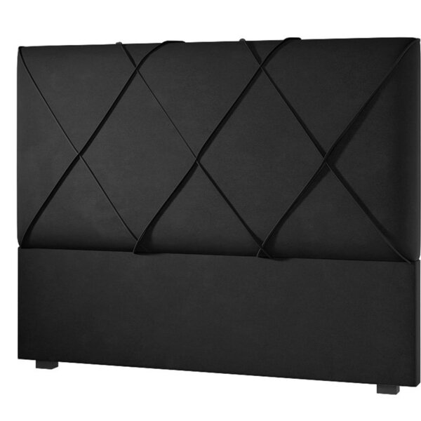 Cabeceira Casal 140cm Bud Espresso Móveis Veludo Preto