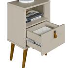 Cabeceira Casal 140cm Com Mesas Laterais Brisa L06 Carvalho/o