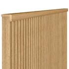 Cabeceira Casal 140cm Com Mesas Laterais Brisa L06 Carvalho/o