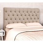 Cabeceira Casal 140cm Cristal Linho Bege