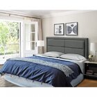 Cabeceira Casal 140cm Estoril Dobuê Cinza