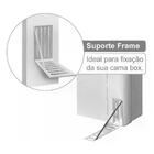 Cabeceira Casal 140cm Greta Corano Branco Dmonegatto