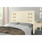 Cabeceira Casal 140cm Linho Gênova Dourado