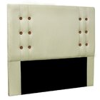 Cabeceira Casal 140cm Linho Rústico Gênova  Natural