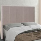 Cabeceira Casal 140cm Linho Rústico Ravenna  Areia