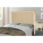 Cabeceira Casal 140cm Linho Veneza Dourado