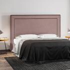 Cabeceira Casal 140cm Mali P02 Veludo Rosê